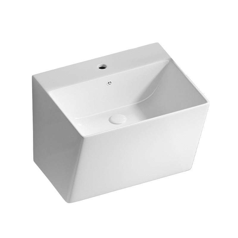 Wall hung basin