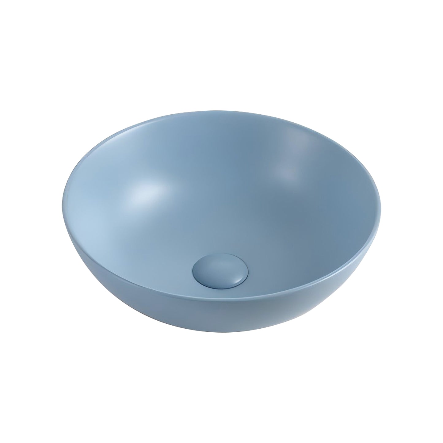 Ceramic hand wash basin  bathroom blue sink