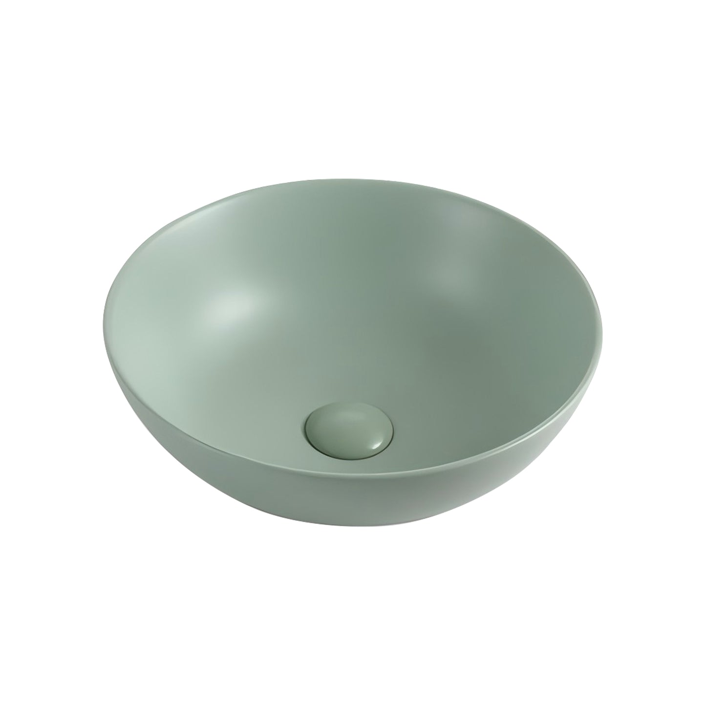 Bathroom hand wash sink for hotel matt green ceramic basin