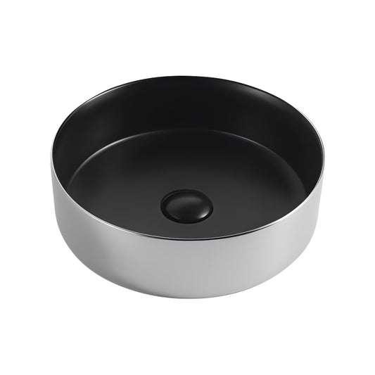 Luxury silver bathroom sink hand wash basin