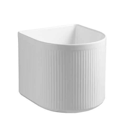 Wall-mount vitreous china bathroom wall-hung wash basin