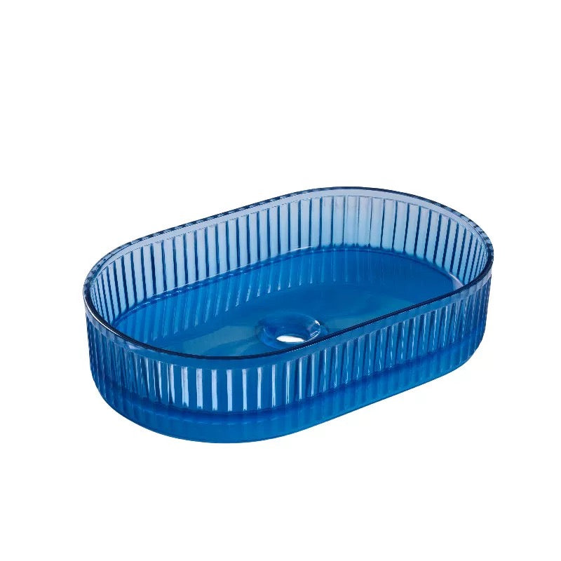 Crystal basin resin sink