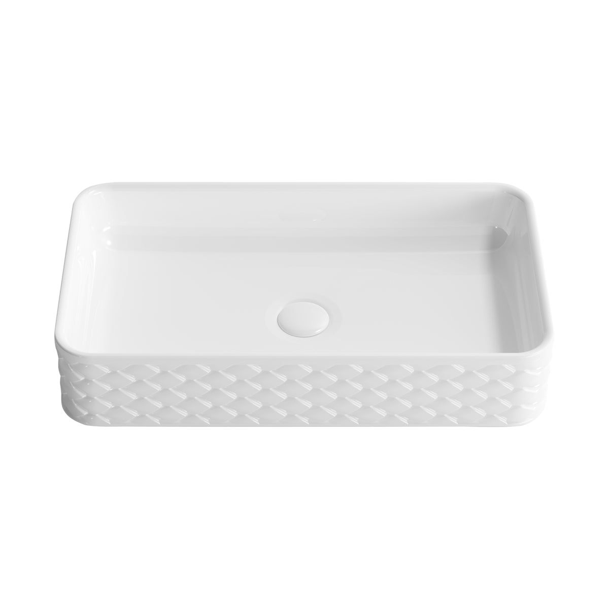 Bathroom basin ceramic vessel sink