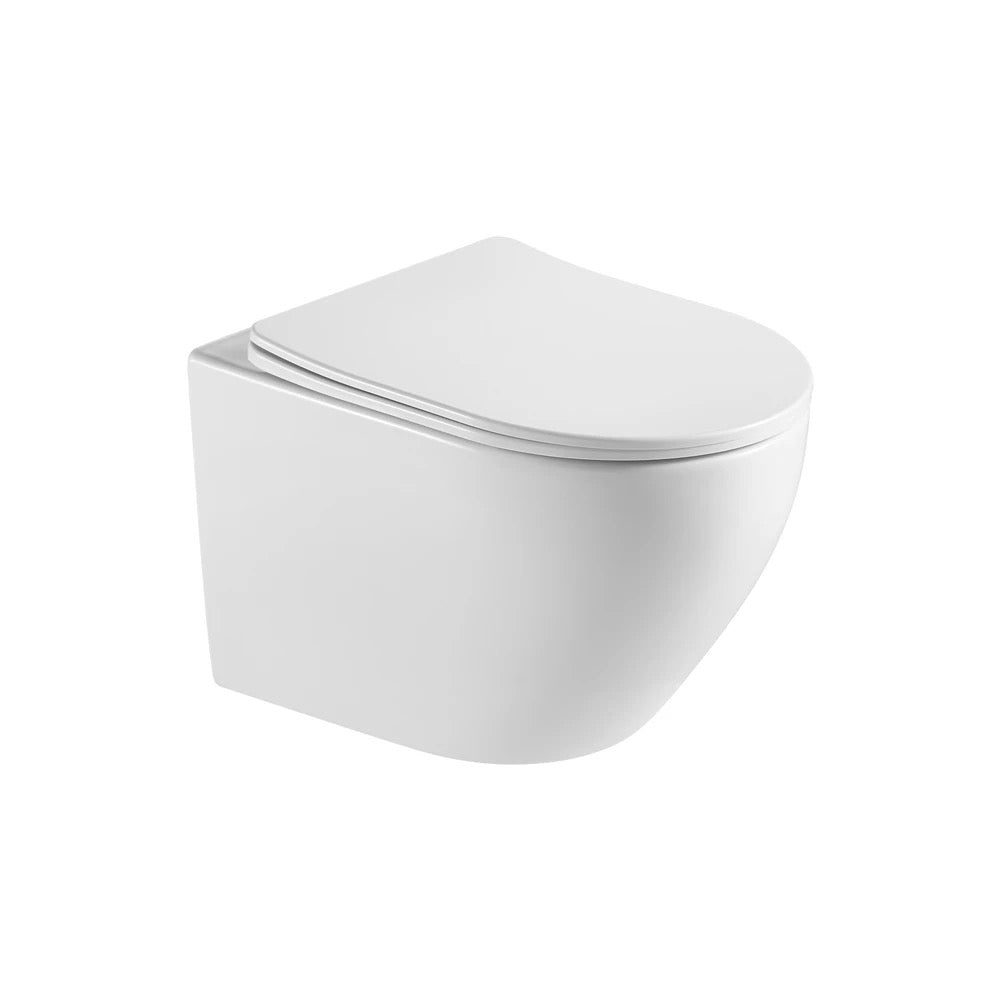Wall Mounted Concealed Tank One Piece Toilets Square Ceramic Wall Hung Toilet For Home Villa Bathroom
