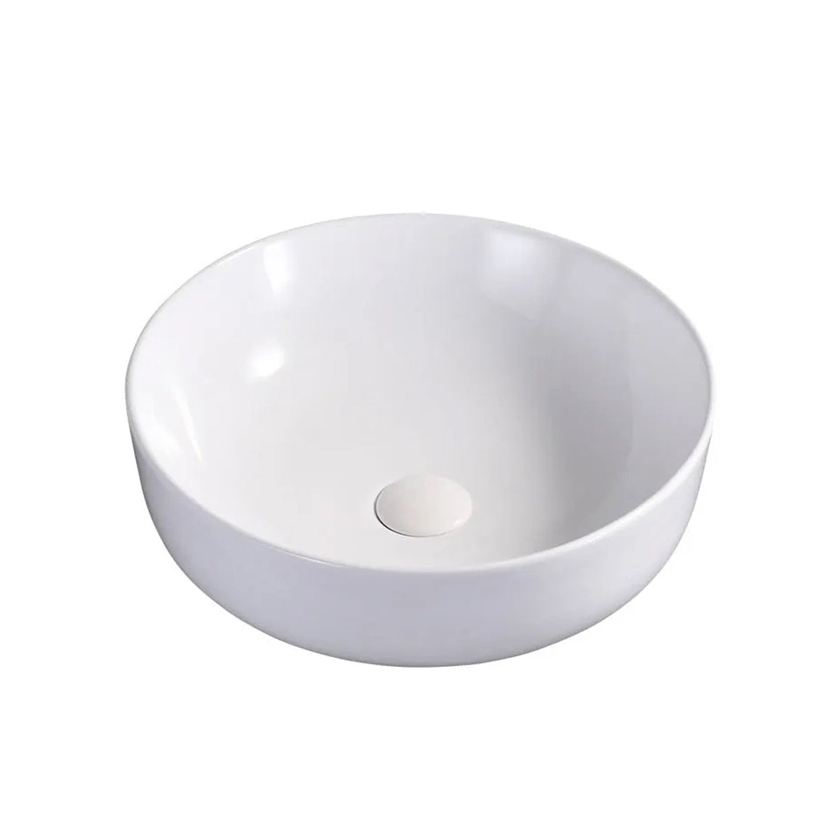Countertop bathroom vessel sink porcelain wash basin