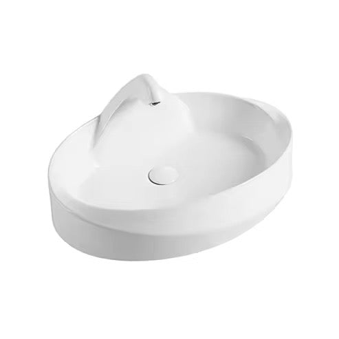 Basin with sensor faucet