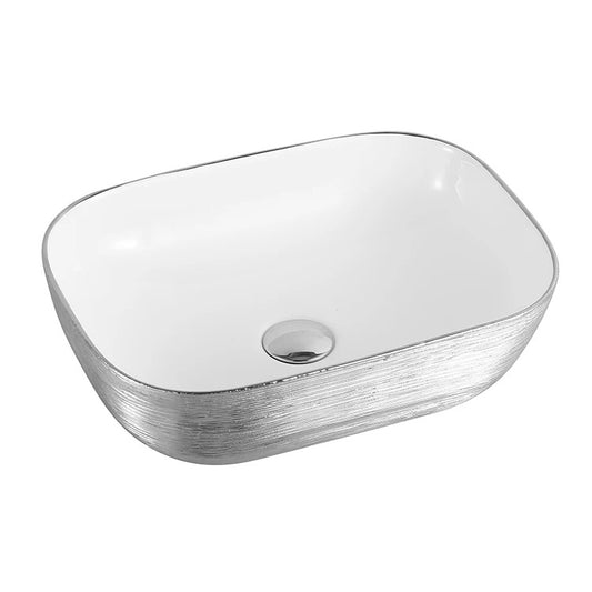 Brush bathroom basin