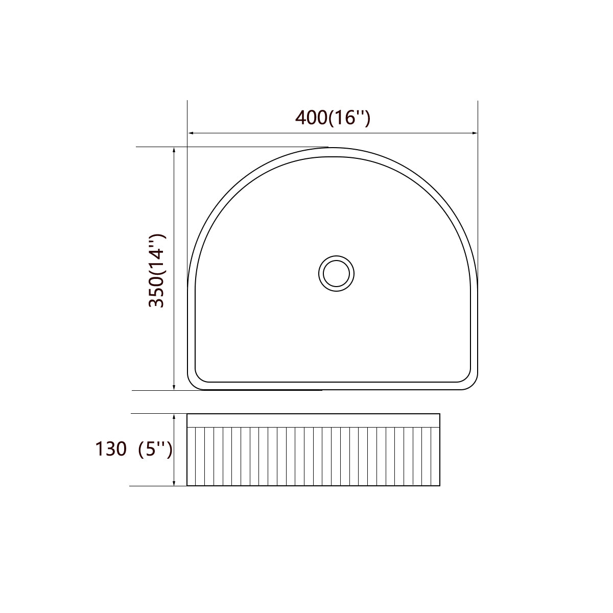 Bathroom Sink Ceramic Basin