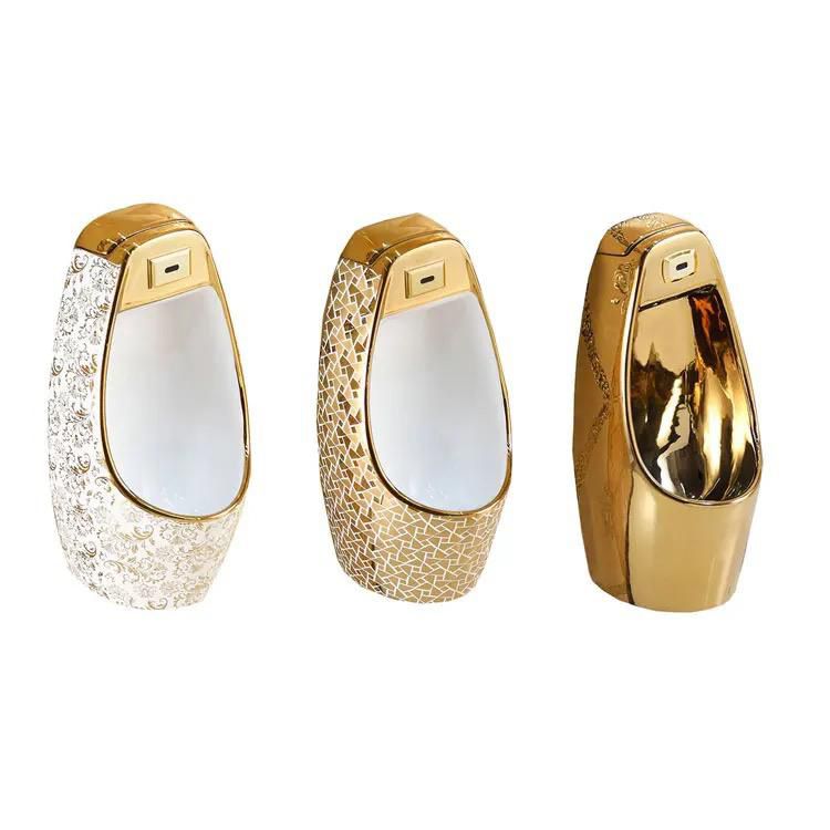 Ceramic gold urinal
