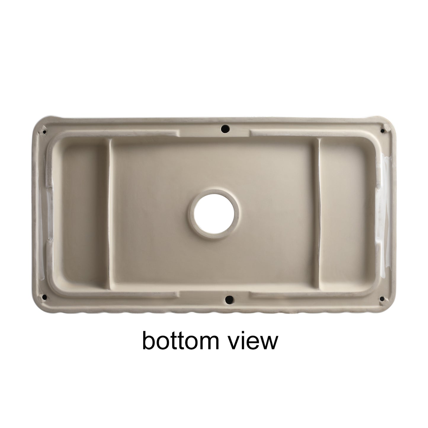 33 inches ceramic kitchen sink apron-front sink