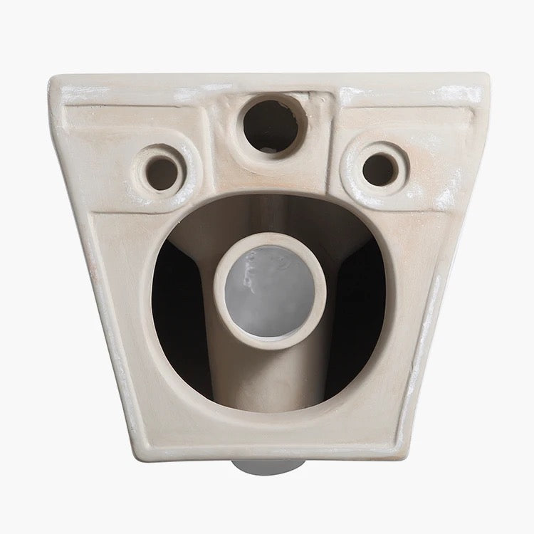 Ceramic wall mounted toilet
