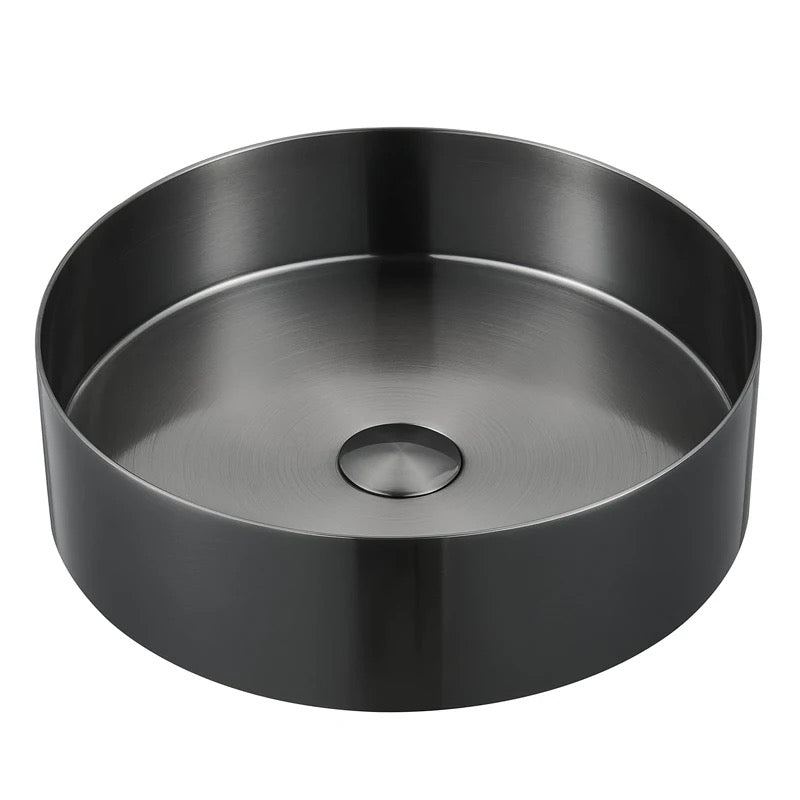 Stainless steel basin